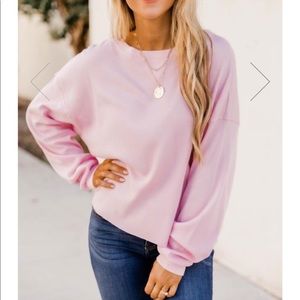 Pink Lily Must Be Nice pullover